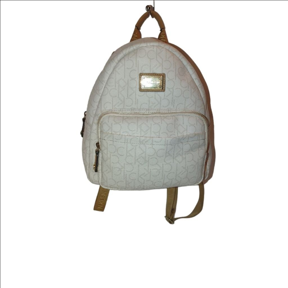 Calvin Klein Millie Signature Backpack in Vegan Leather